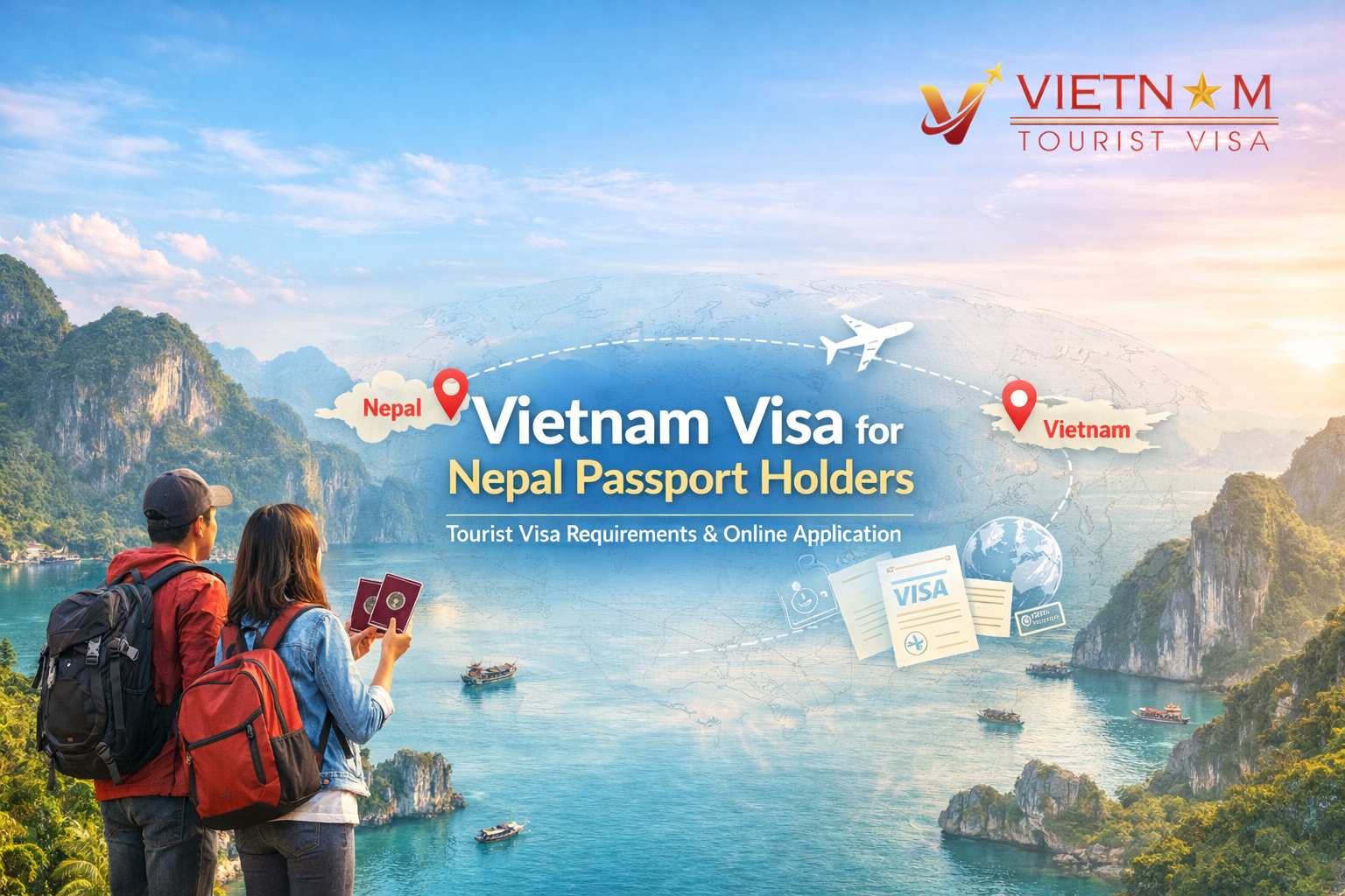 Vietnam Visa for Nepal Passport Holders: Tourist Visa Requirements & Online Application